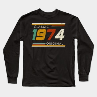 Classic 1974 Original Vintage Long Sleeve T-Shirt